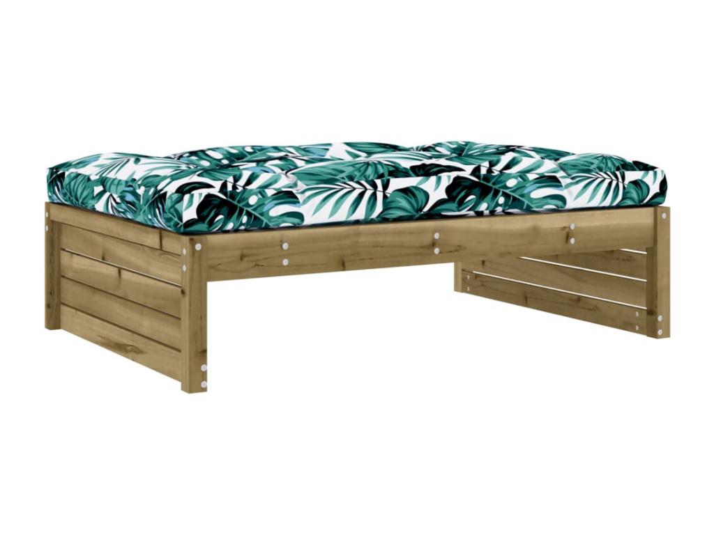 Ensemble de mobilier de jardin en pin brun - dlz1766457062458