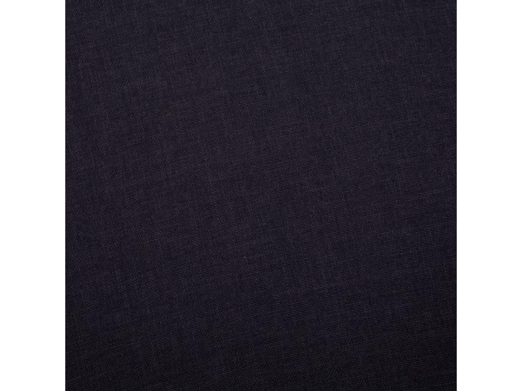 Canapé en tissu noir