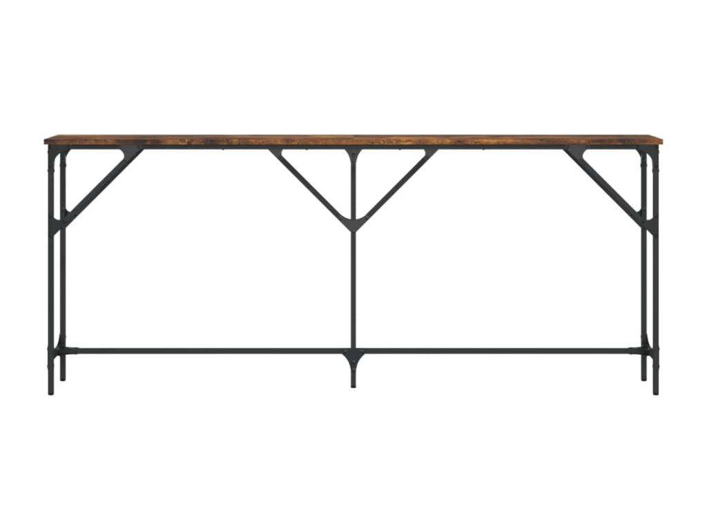 Table en bois d'ingénierie naturel, 180 x 23 x 75 cm