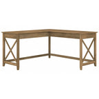 Bureau en L Key West 60W pour bureau à domicile par Bush Furniture