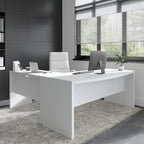 Bureau d'angle Echo 72W à façade incurvée de Bush Business Furniture