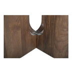 Table de salle à manger ronde Brelline de NADAAL STUDIOS, piètement croisé - 122 cm (L) x 122 cm (P) x 76 cm (H)