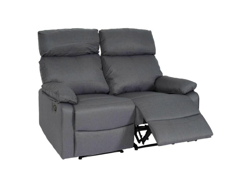Fauteuil d'appoint en tissu gris