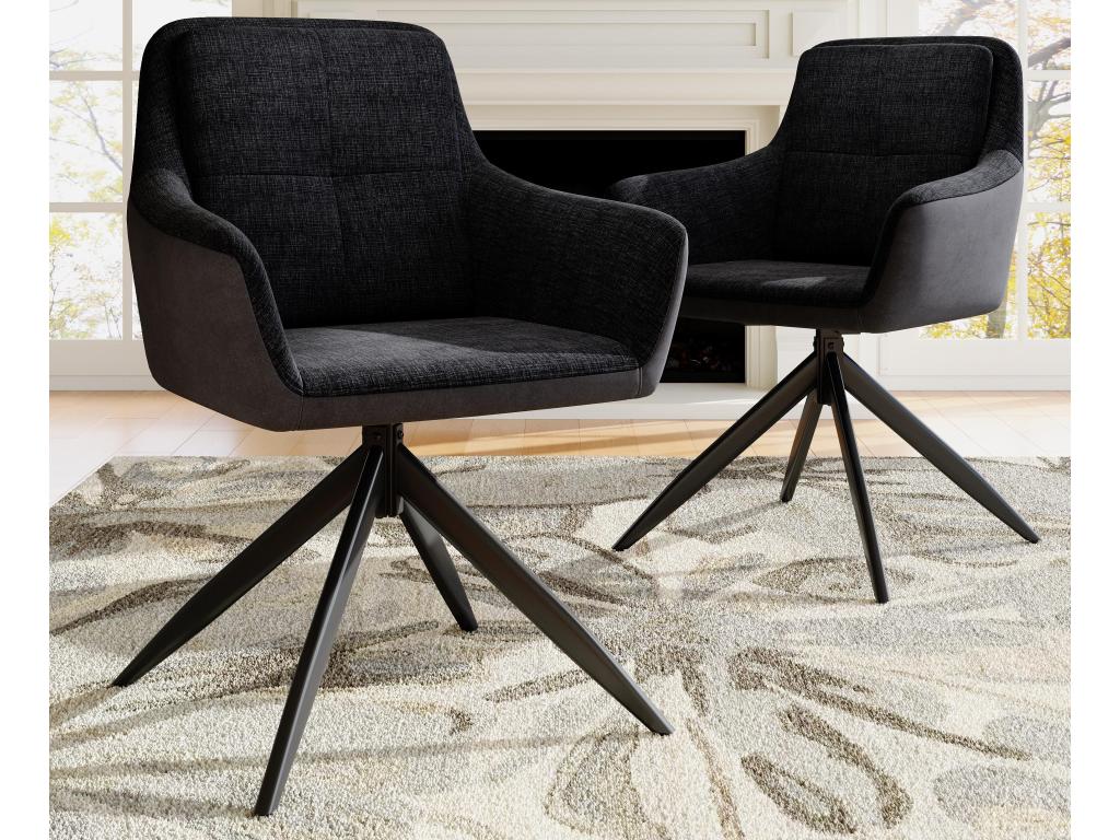 Meubles d'intérieur en velours noir