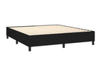 Matelas en tissu noir, 180 x 200 cm
