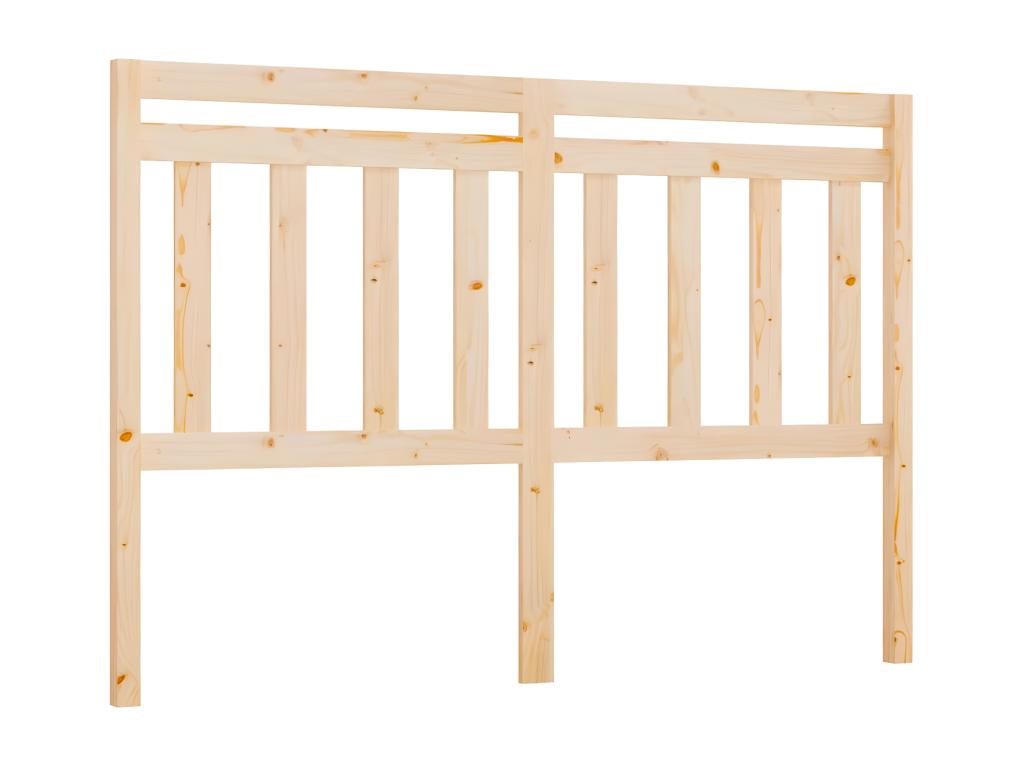 Meuble de maison en bois massif marron, 126 x 4 x 100 cm