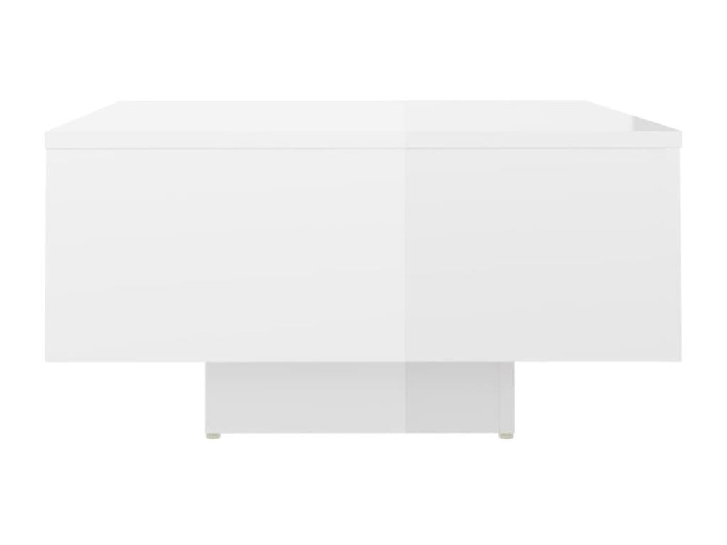 Table basse blanche, 60 x 60 x 31,5 cm