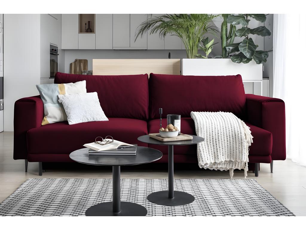 Canapé-lit en tissu