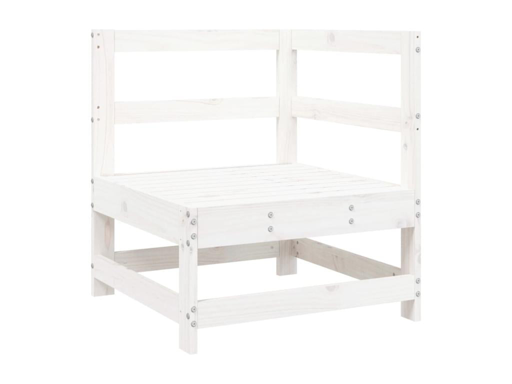Ensemble de mobilier de jardin en pin blanc - dlz1766457043378