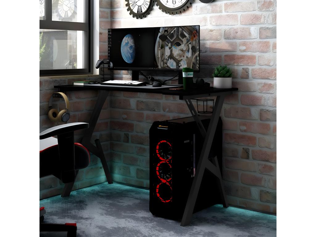 Meuble noir pour la maison, 110 x 60 x 75 cm