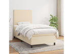 Matelas en tissu beige, 90 x 190 cm