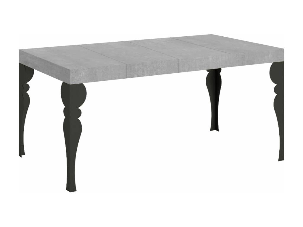 Table grise, 90 x 130 cm