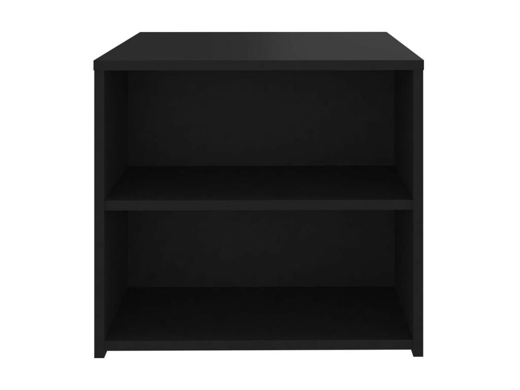 Table d'appoint noire, 50 x 50 x 45 cm