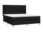 Matelas en tissu noir, 160 x 200 cm - dlz1766457137094