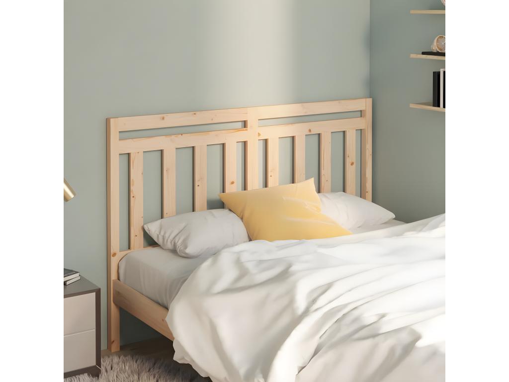 Meuble de maison en bois massif marron, 126 x 4 x 100 cm