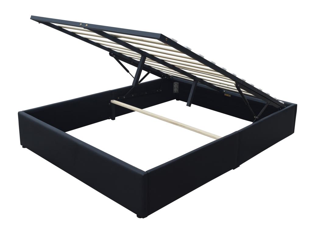 Meuble noir pour la maison, 160 x 200 cm