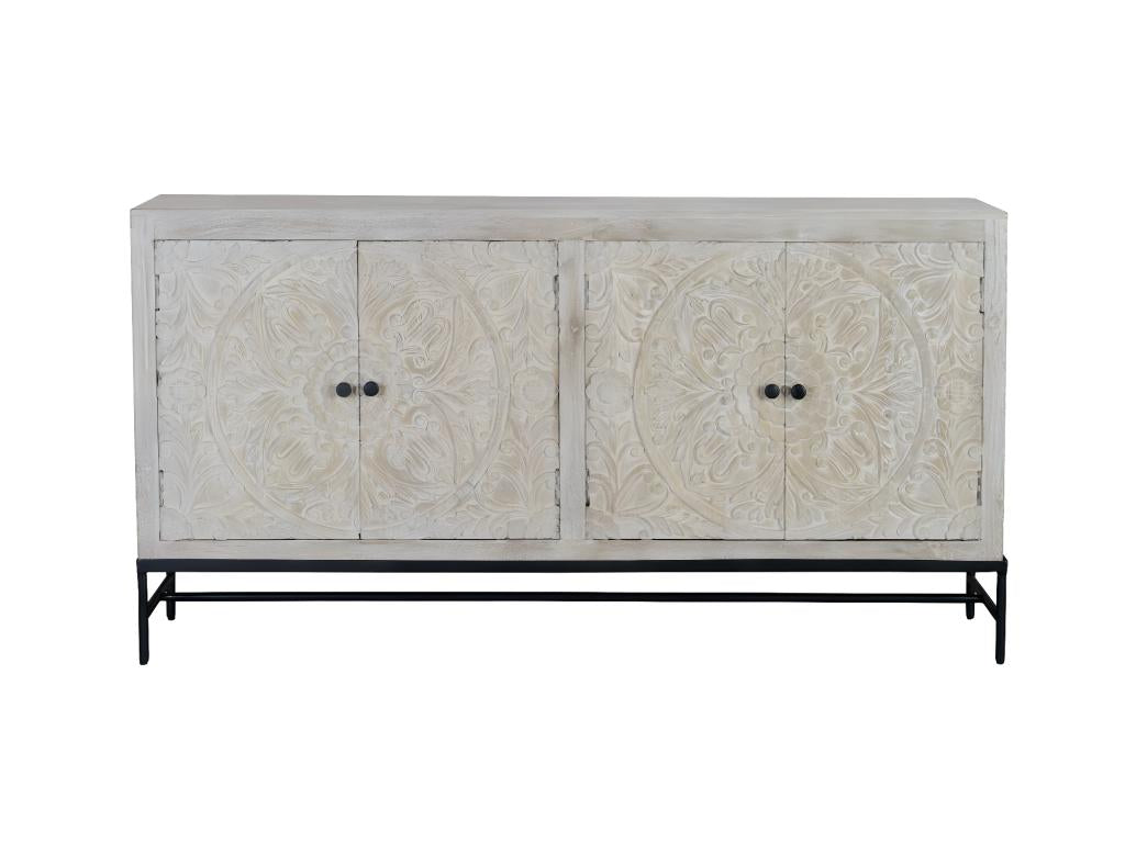 Meuble de maison en fer blanc, 170 x 39 x 90 cm