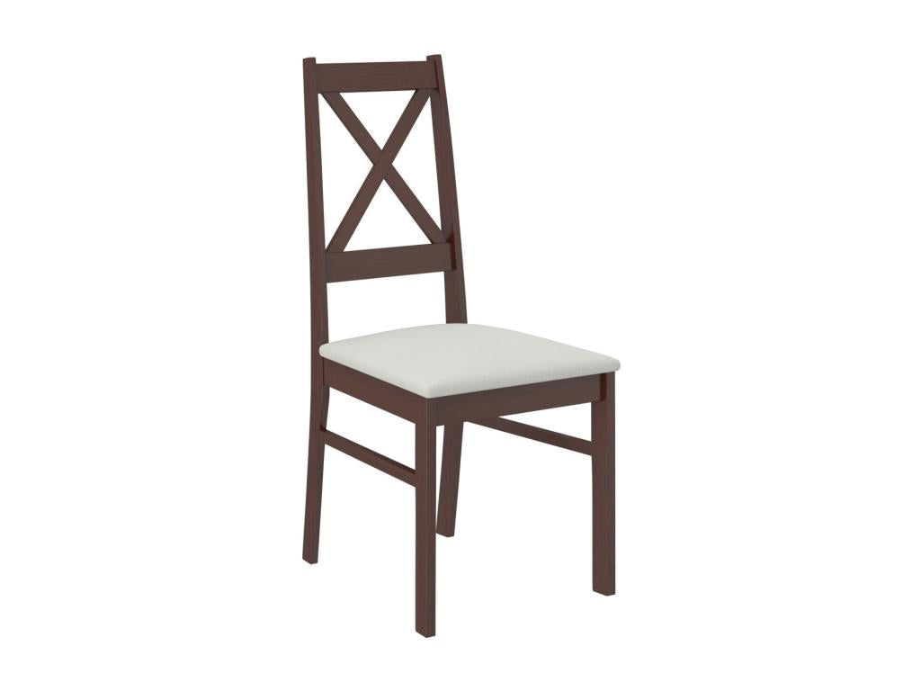 Chaise en tissu bleu