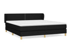 Matelas en tissu noir, 180 x 200 cm - dlz1766456849187