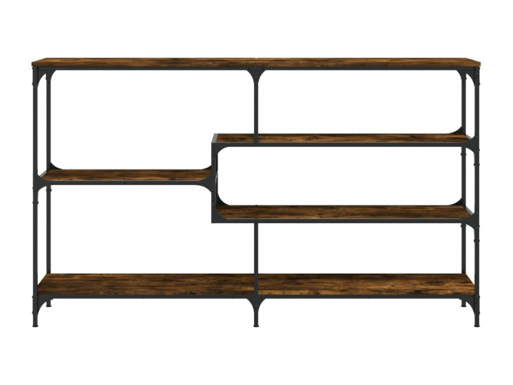 Table en bois d'ingénierie naturel, 160 x 32 x 95 cm