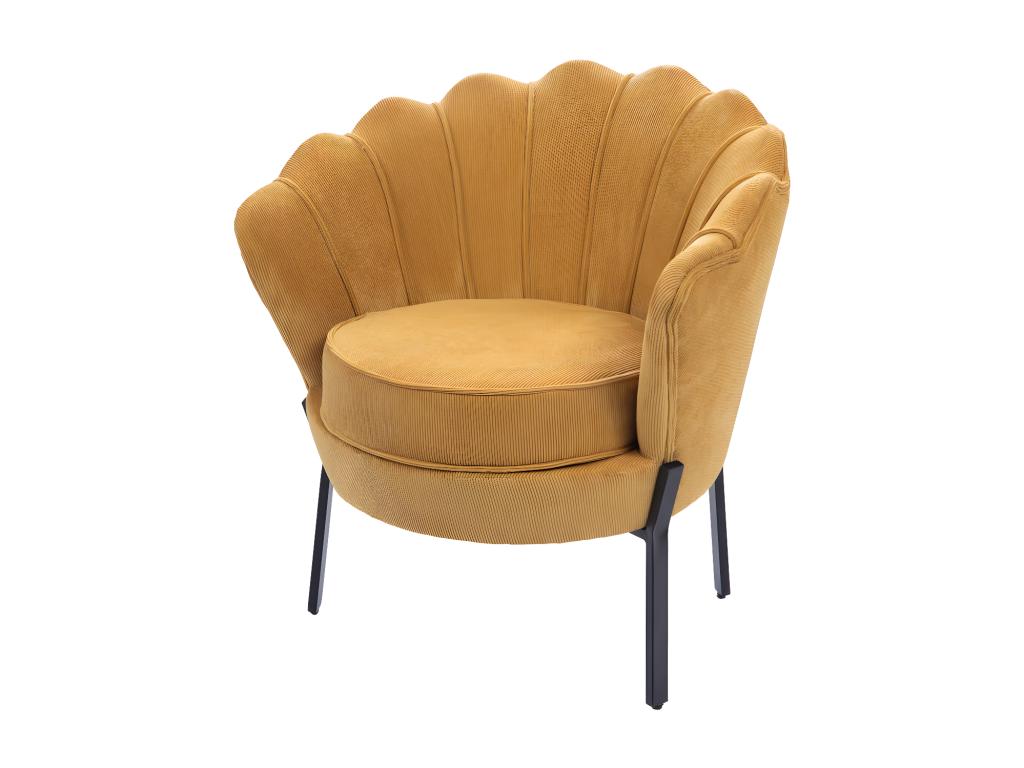 Fauteuil d'appoint jaune