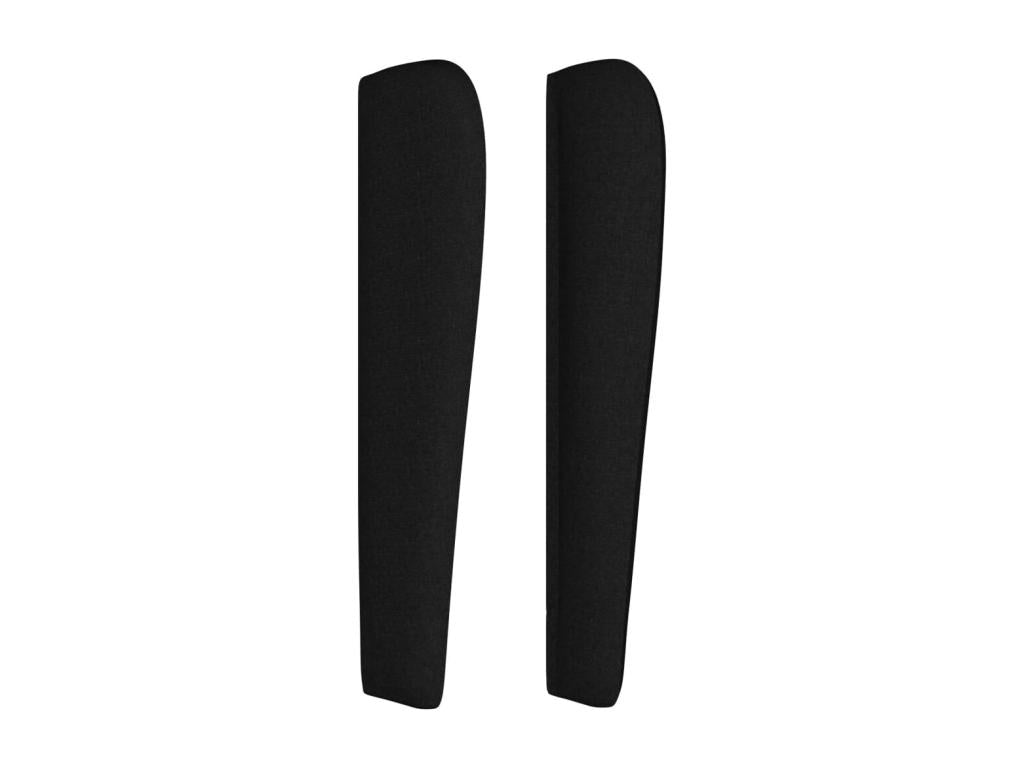 Meuble de maison en tissu noir, 203 x 23 x 118 cm