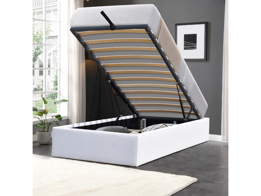 Meubles de maison en tissu blanc, 100 x 200 cm