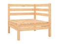 Ensemble de mobilier de jardin en pin brun - dlz1766456805479