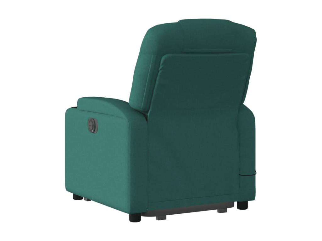 Fauteuil d'appoint en tissu vert - dlz1766456432637