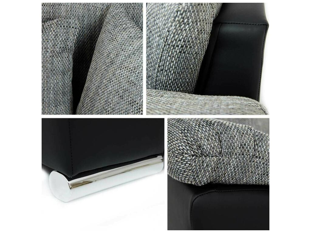 Canapé vert, 280 x 160 x 76 cm