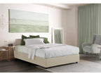 Matelas en tissu beige, 160 x 200 cm