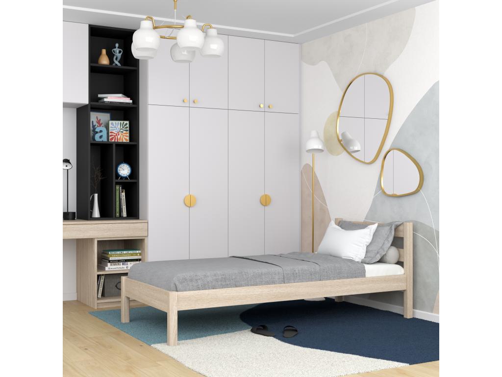 Meuble de maison en chêne beige, 80 x 180 cm