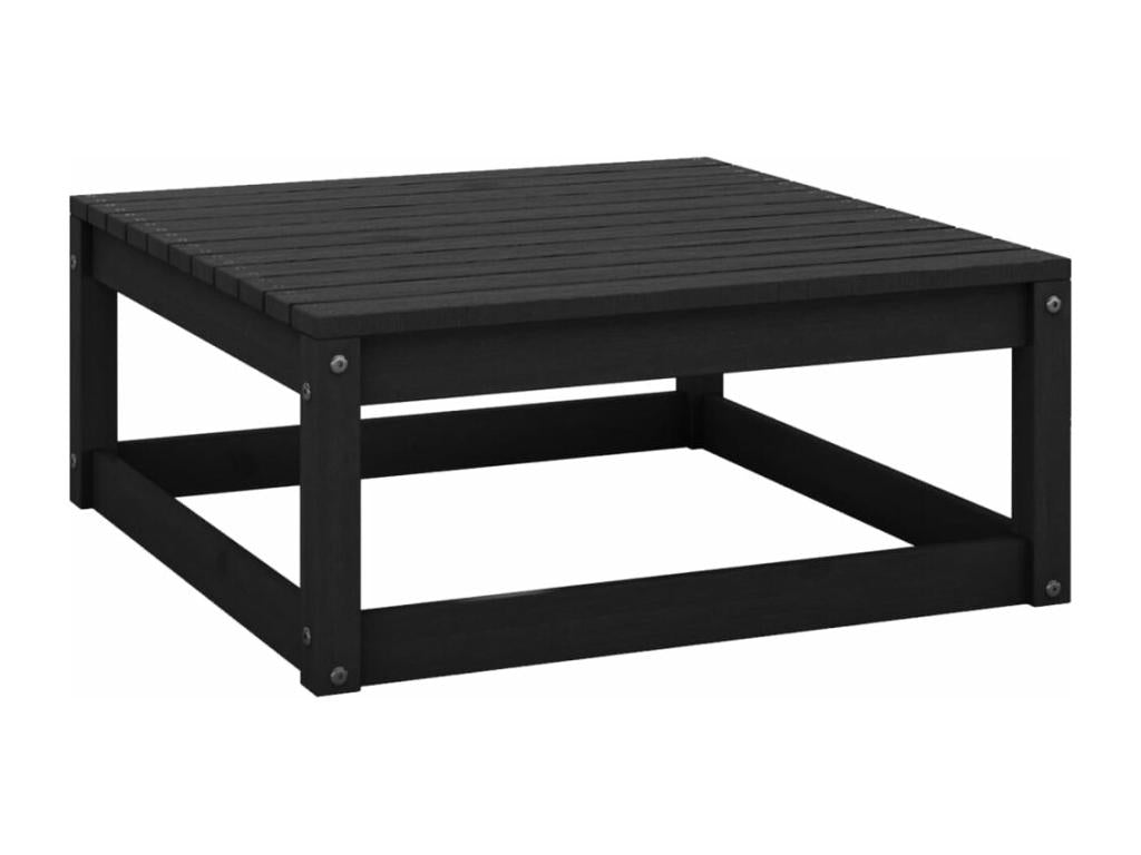 Ensemble de mobilier de jardin en pin noir - dlz1766456802315