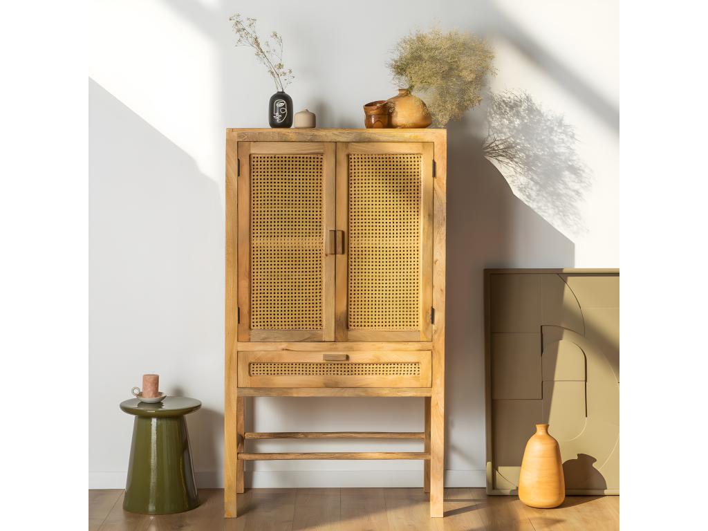 Table d'appoint verte