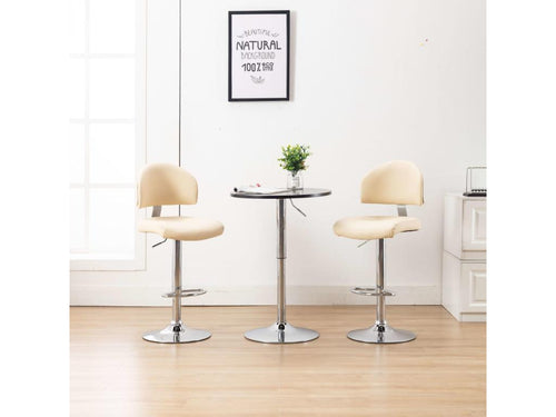 Meubles de maison en similicuir beige