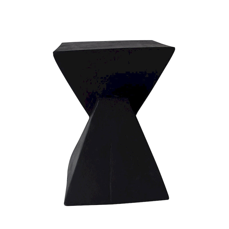 Table d'appoint d'extérieur Tess en béton léger par Christopher Knight Home