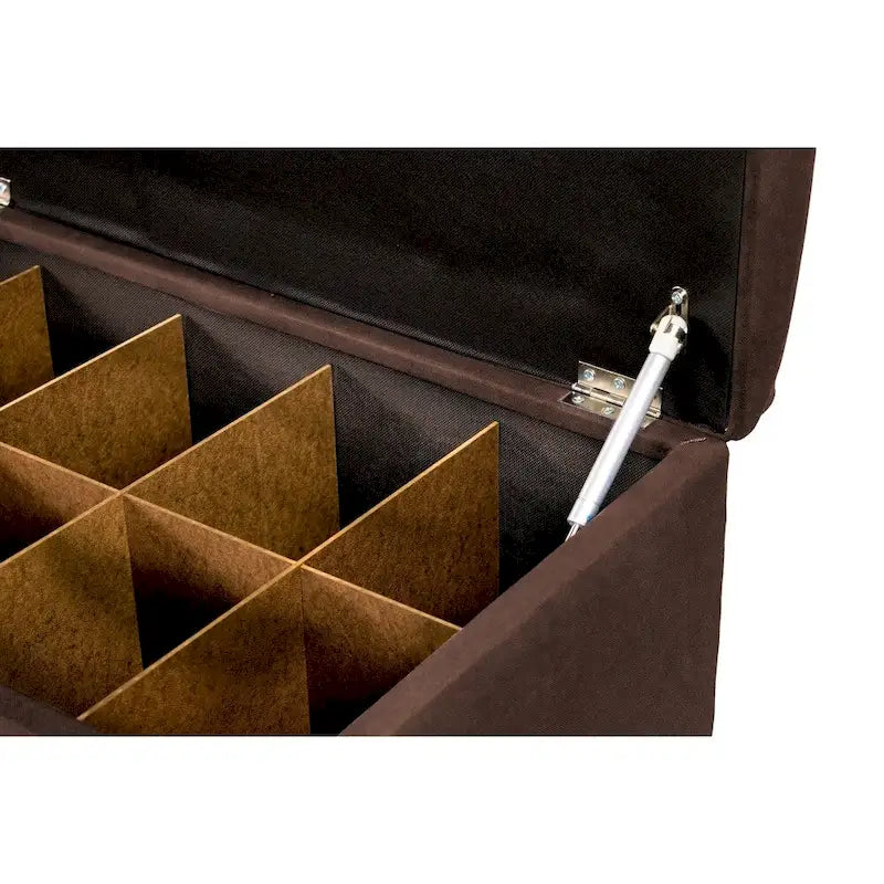 Banc de rangement pour chaussures et lin SOLE SECRET DUO à 10 boutons - OBSESSION