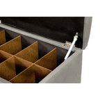 Banc de rangement pour chaussures et lin SOLE SECRET DUO à 10 boutons - OBSESSION