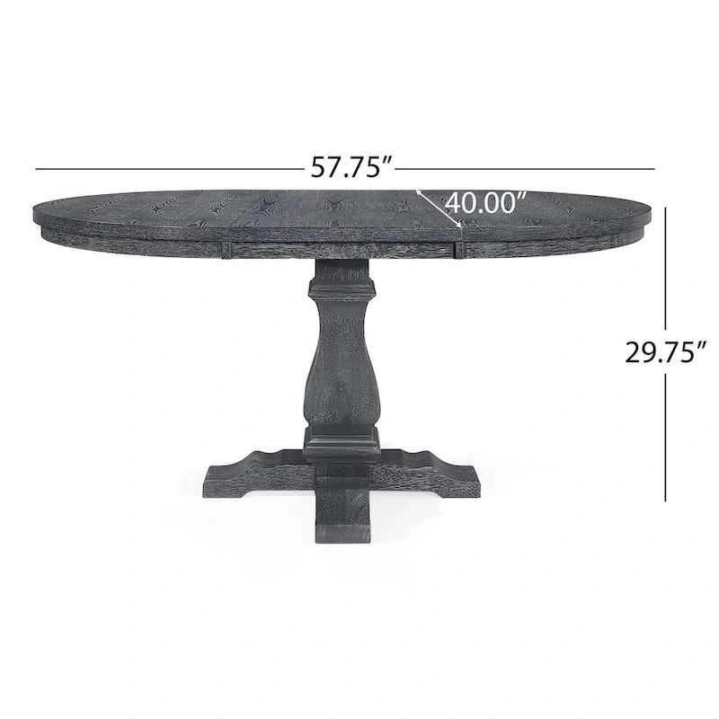 Table de salle à manger Castner en bois par Christopher Knight Home