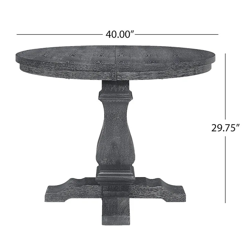 Table de salle à manger Castner en bois par Christopher Knight Home