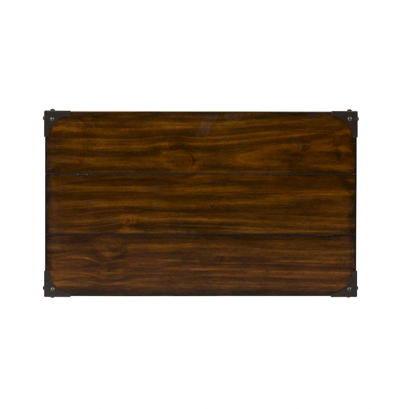 Table d'appoint chaise marron roux Aspen Skies