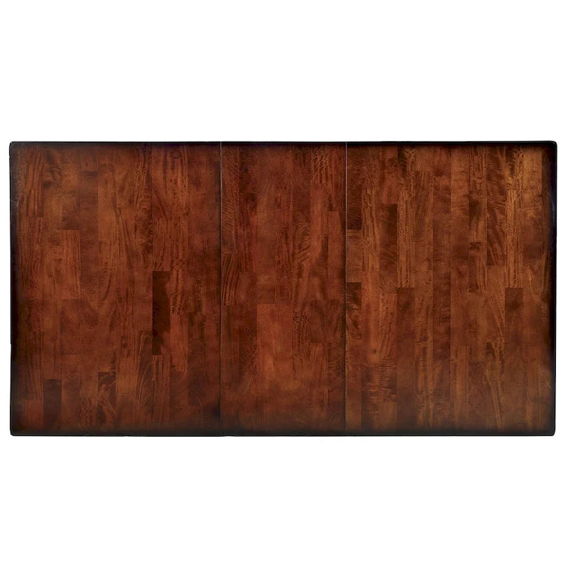 Ensemble de salle à manger 9 pièces Paur en bois de cerisier de style transitionnel par Furniture of America