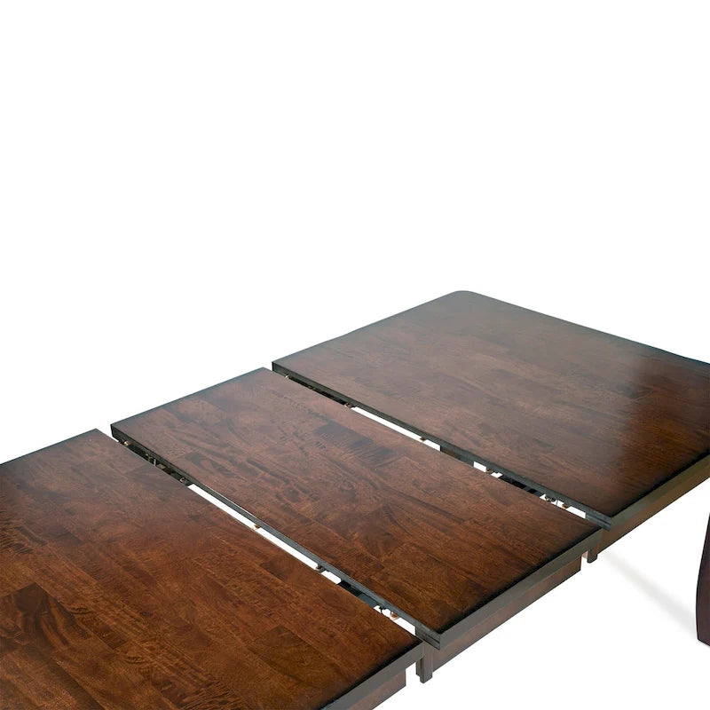 Ensemble de salle à manger 9 pièces Paur en bois de cerisier de style transitionnel par Furniture of America