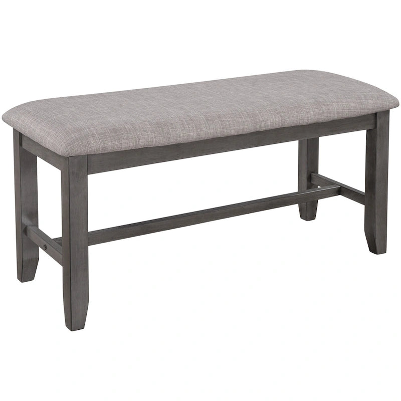 Ensemble table et chaises de cuisine Nestfair 6 pièces avec 4 chaises