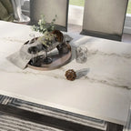 Ensemble de salle à manger 5 pièces en bois massif rustique Shap, hauteur comptoir, par Furniture of America