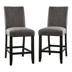 Ensemble de salle à manger 5 pièces en bois massif rustique Shap, hauteur comptoir, par Furniture of America