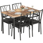 Dining Room Kitchen Table Set with 4 Chairs