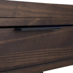 Bureau contemporain WYNDENHALL Fabian en bois massif de 152 cm de large