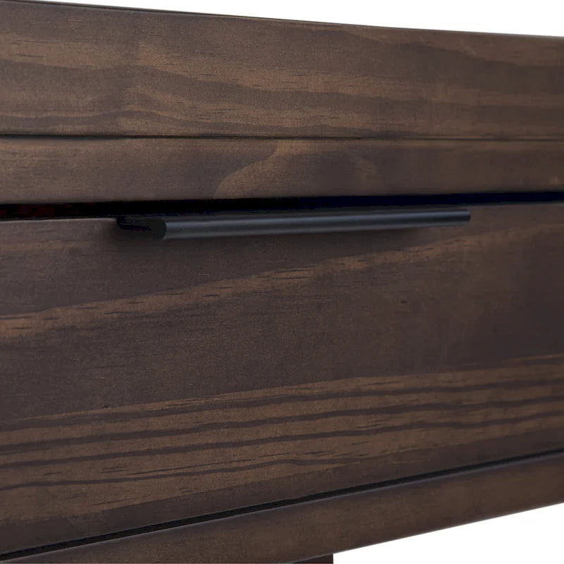 Bureau contemporain WYNDENHALL Fabian en bois massif de 152 cm de large