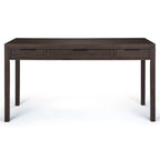 Bureau contemporain WYNDENHALL Fabian en bois massif de 152 cm de large